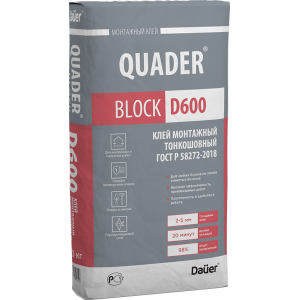 Клей монтажный Dauer QUADER BLOCK D600